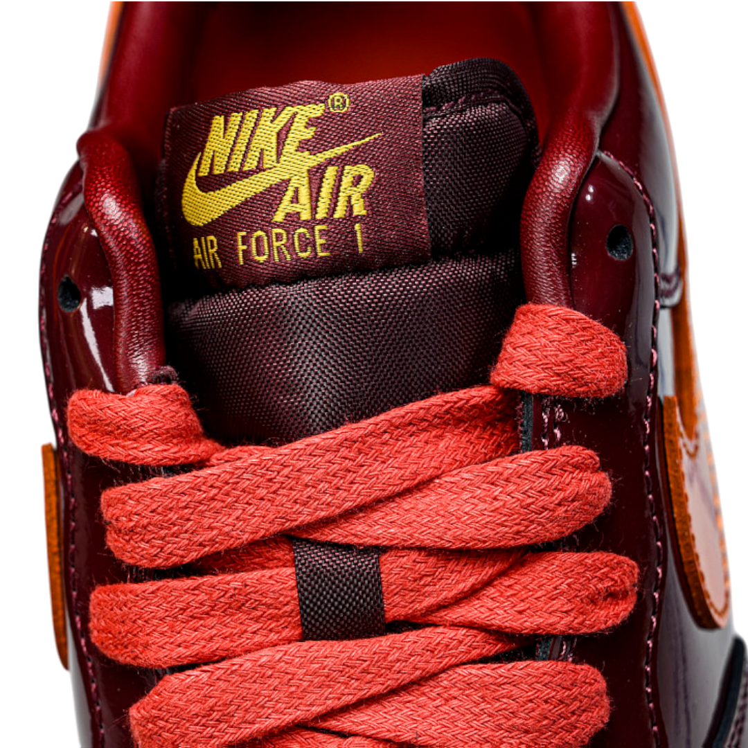 AF1 Patent Leather 'Dark Team Red Safety Orange'