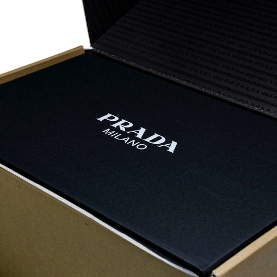 (CLEARANCE) Prada Downtown Sneaker 'Black White'