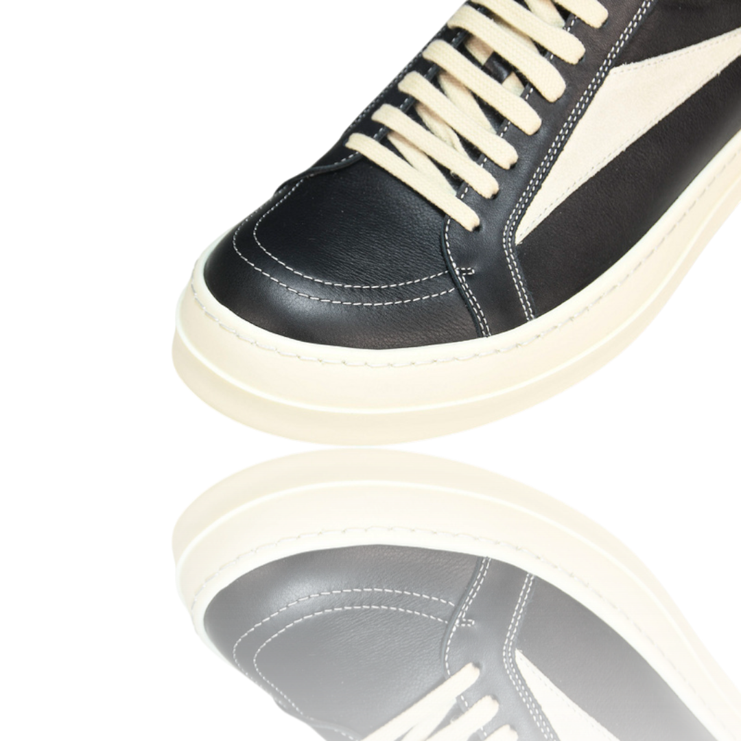 Rick Owens Vintage Sneaks 'Black Milk'