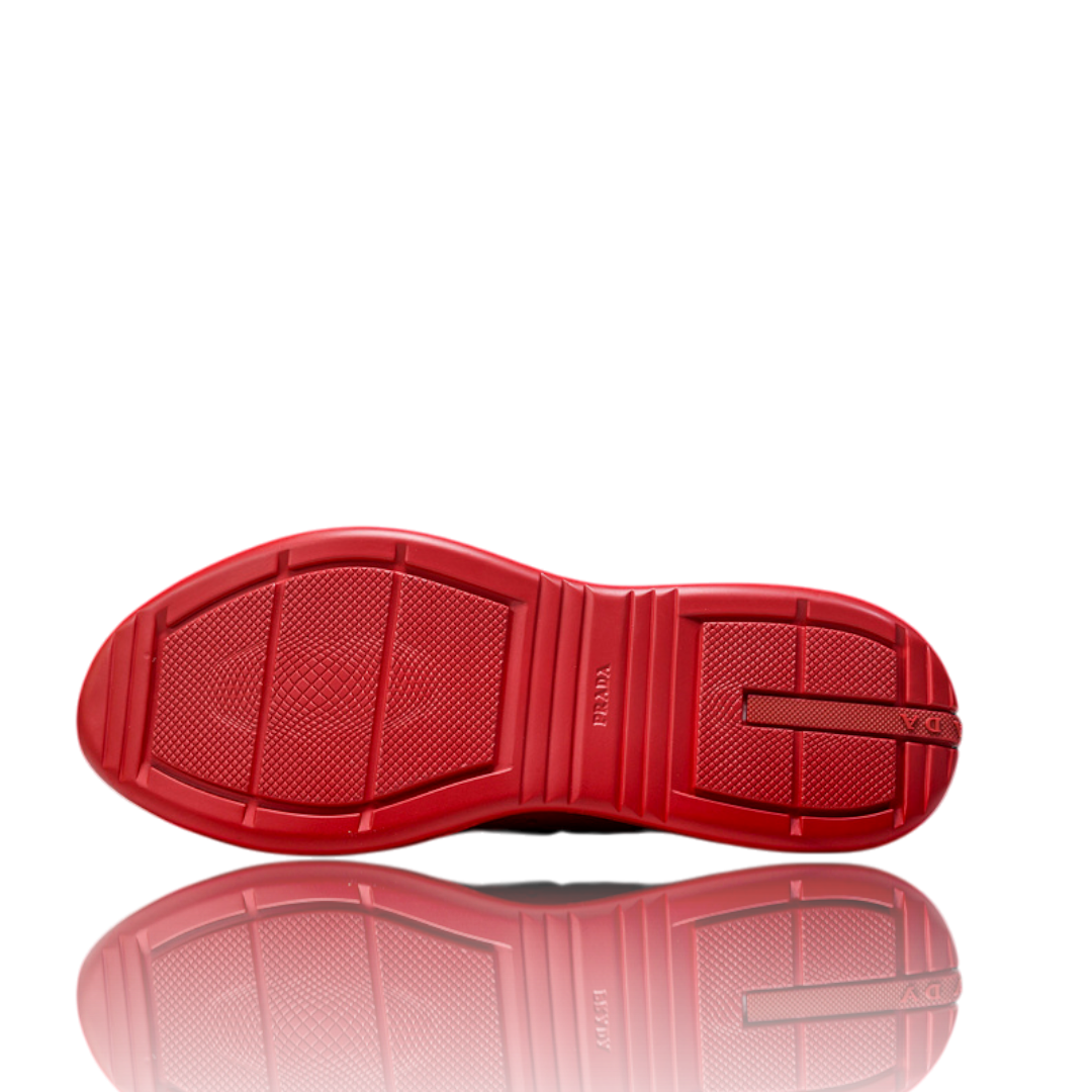 Prada America's Cup Soft Rubber 'Red Grey'