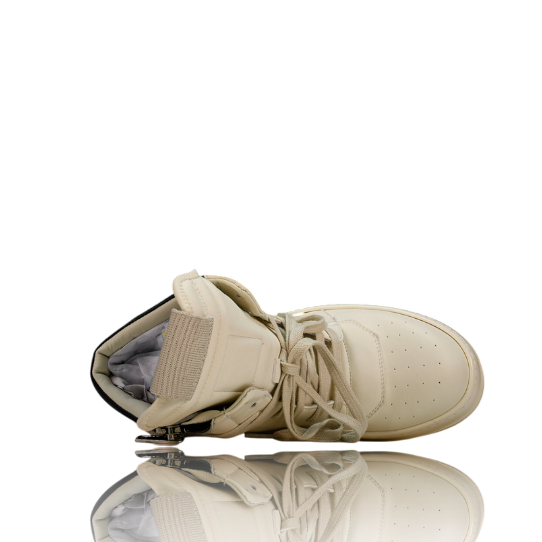 Rick Owens Geobasket 'Milk'