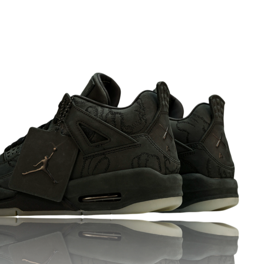 (CLEARANCE) KAWS x AJ4 Retro 'Black'