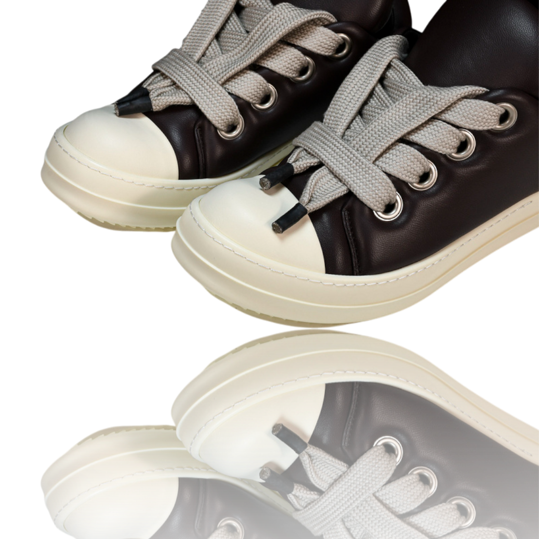 Rick Owens Jumbo Lace Padded Low 'Brown'