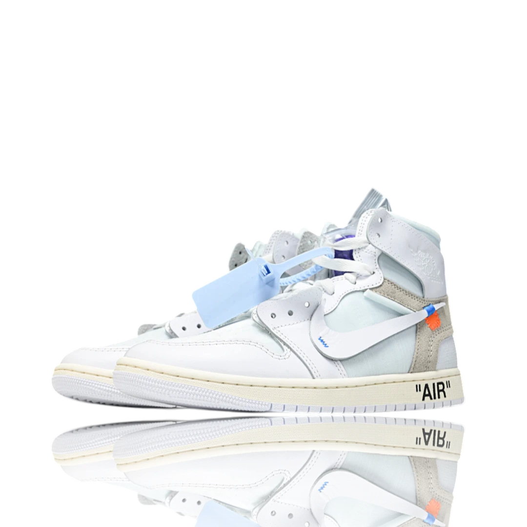 Off-White x AJ1 Retro High 'Alaska'
