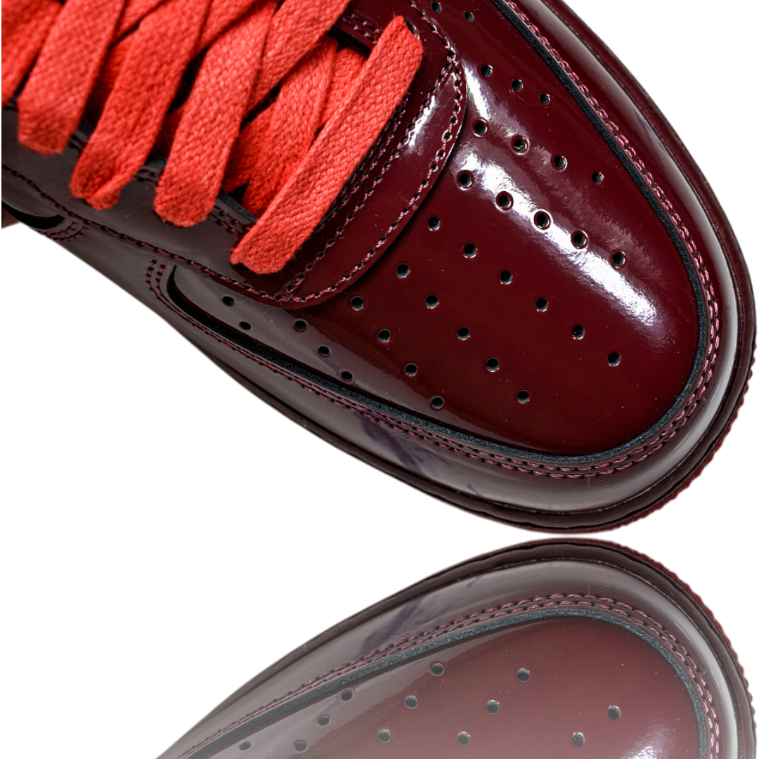 AF1 Patent Leather 'Dark Team Red Safety Orange'