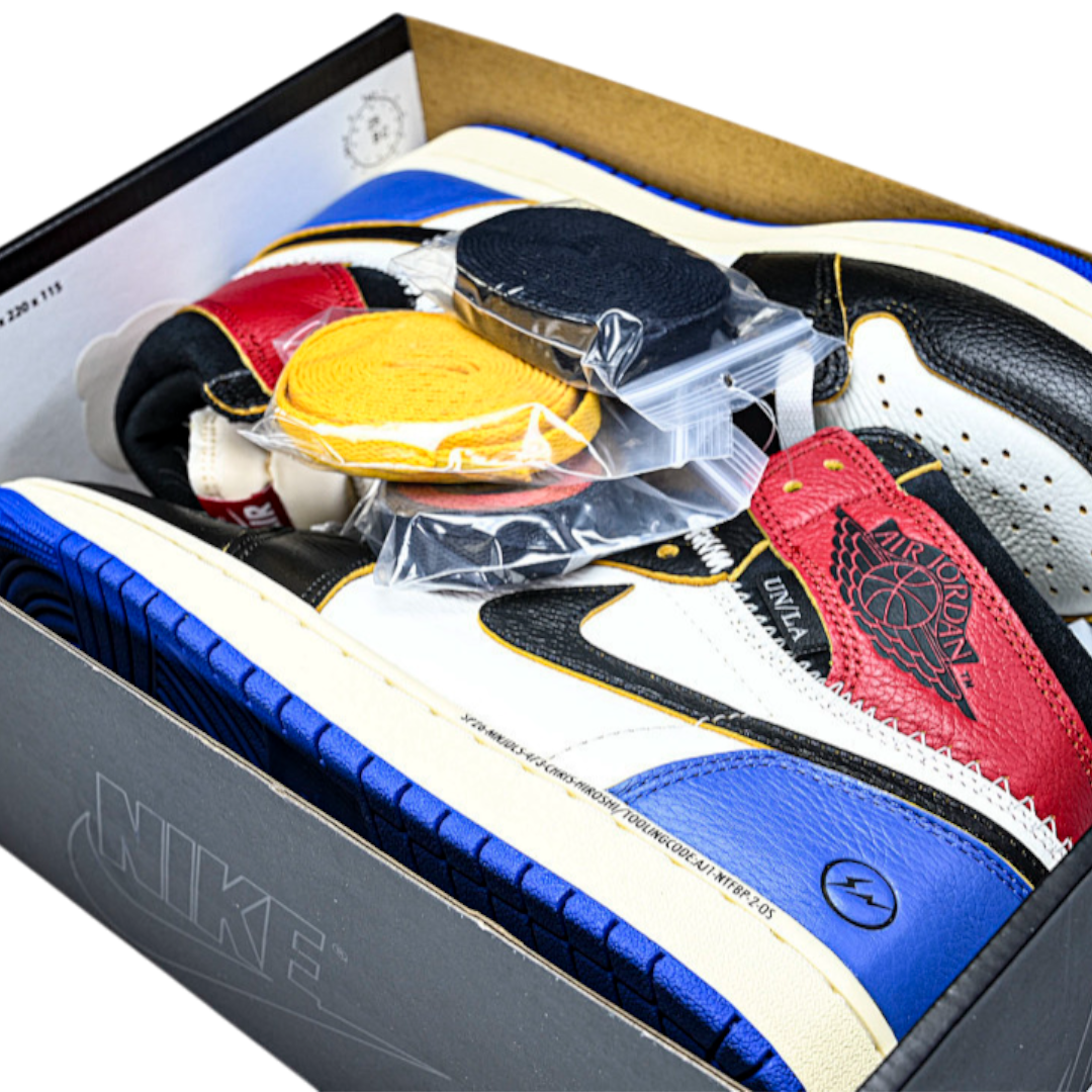 Fragment Design x Union LA x AJ1 Retro High 'Varsity Red Sport Royal'