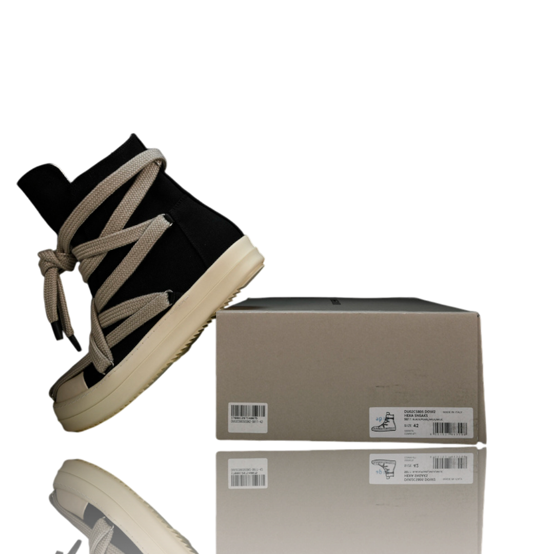 Rick Owens DRKSHDW Hexa High 'Black Pearl'