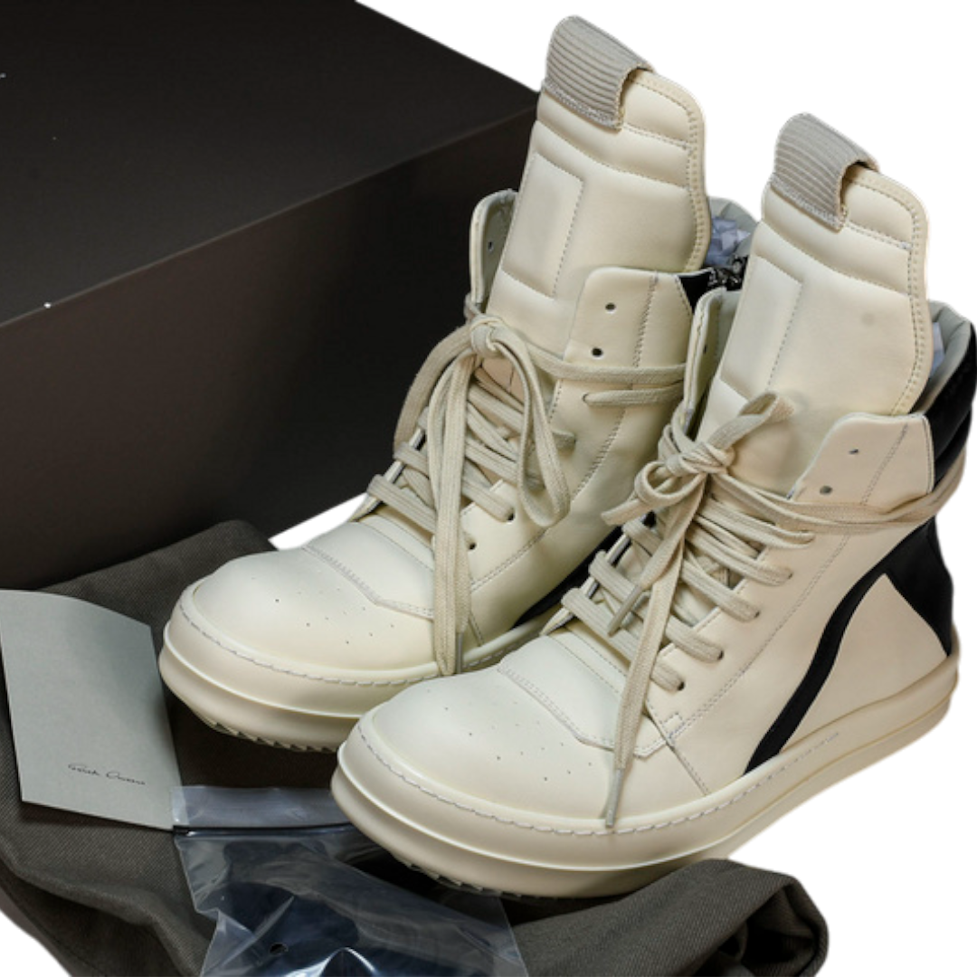 Rick Owens Geobasket 'Milk'