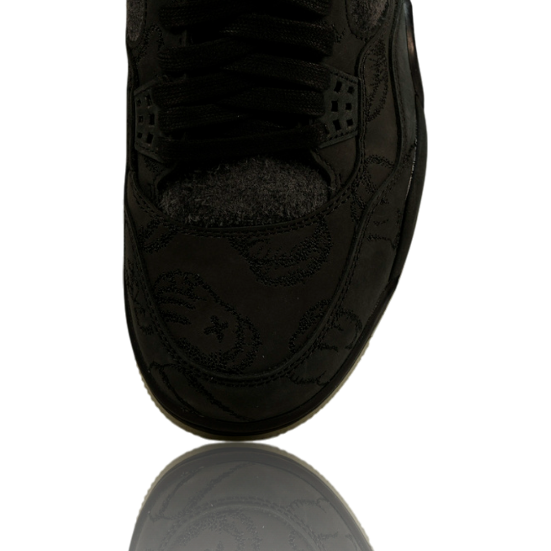 (CLEARANCE) KAWS x AJ4 Retro 'Black'