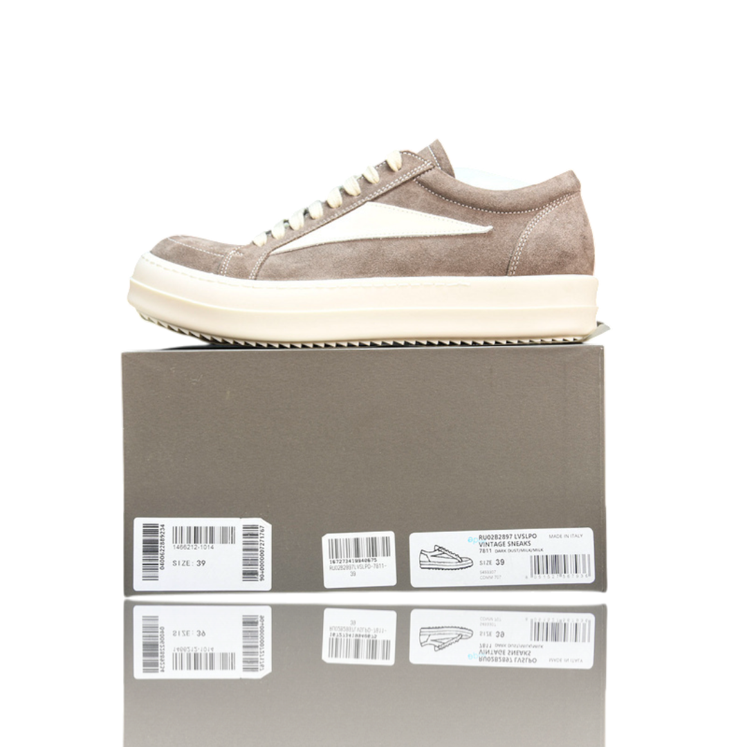 Rick Owens Vintage Sneaks 'Dark Dust'