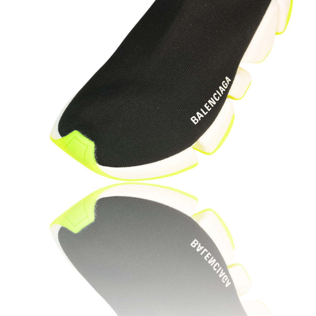 Speed 2.0 Trainers 'Black White Green'