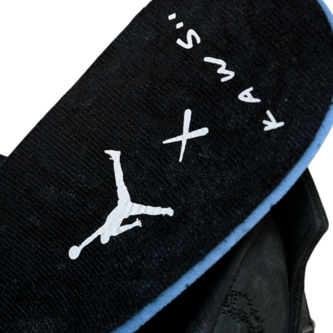 (CLEARANCE) KAWS x AJ4 Retro 'Black'