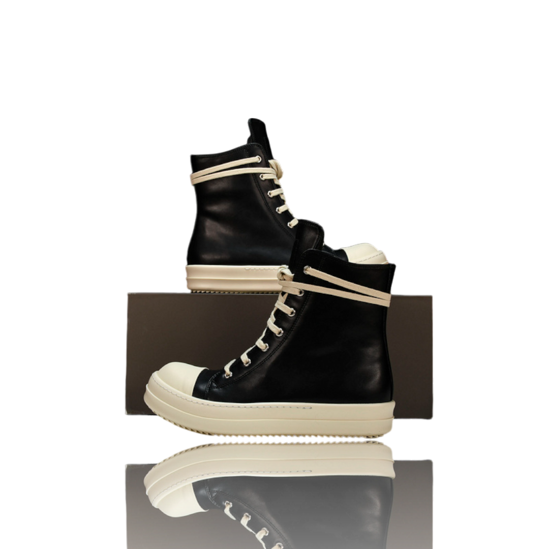 Rick Owens Ramones High EDFU 'Black Milk'