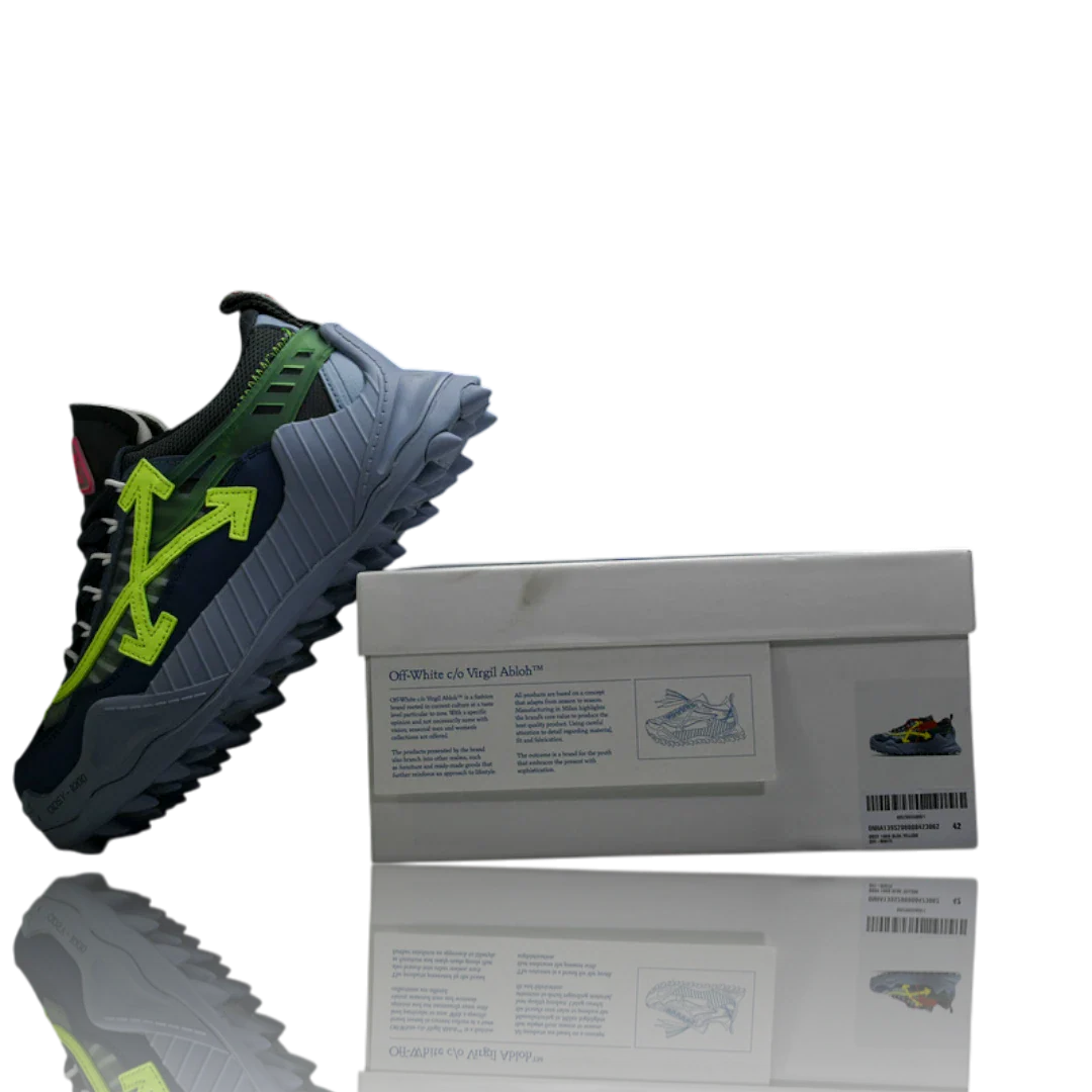 (CLEARANCE) Off-White Odsy-1000 'Blue Green Yellow'