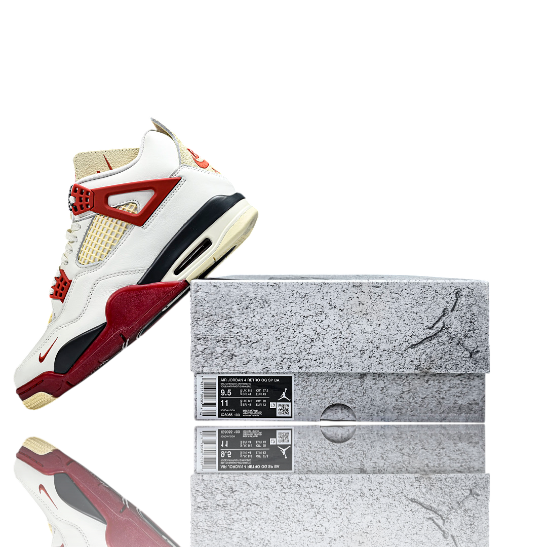 Nigel Sylvester x AJ4 Retro OG 'Brick After Brick'