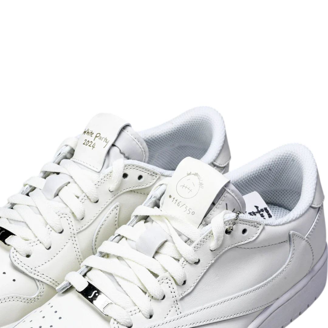 (CLEARANCE) Travis Scott x AJ1 Low OG 'Michael Rubin White Party' Friends & Family