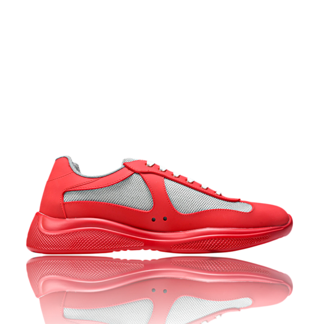Prada America's Cup Soft Rubber 'Red Grey'