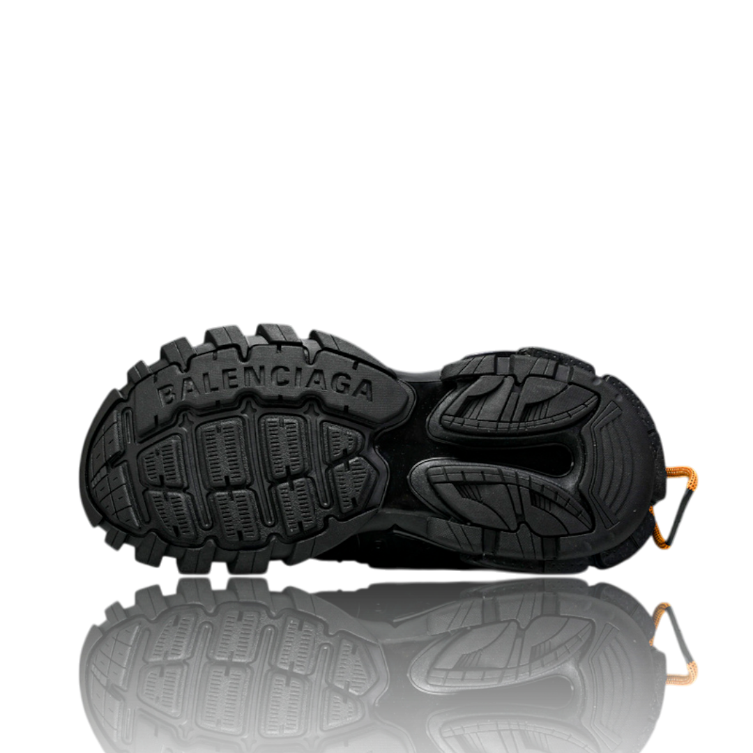 Track Trail Laces 'Black Orange'