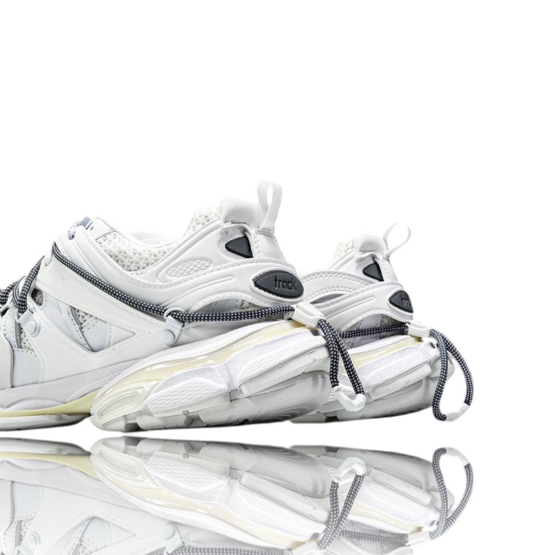 Track Trail Laces 'White Purple'
