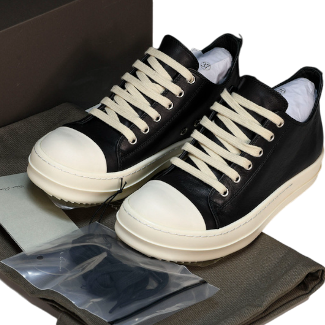 Rick Owens Ramones Low EDFU 'Black Milk'