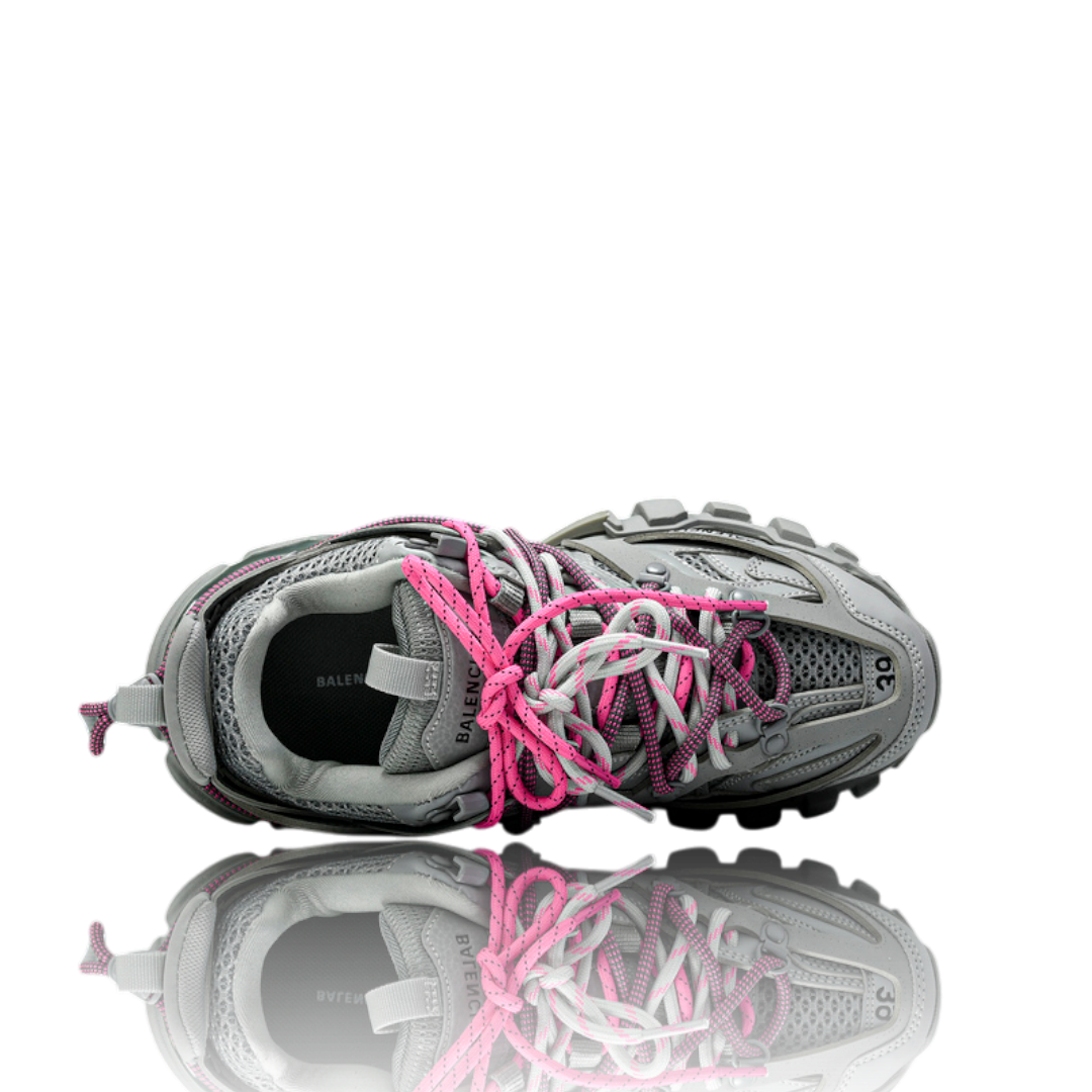 Track Trail Laces 'Grey Pink'