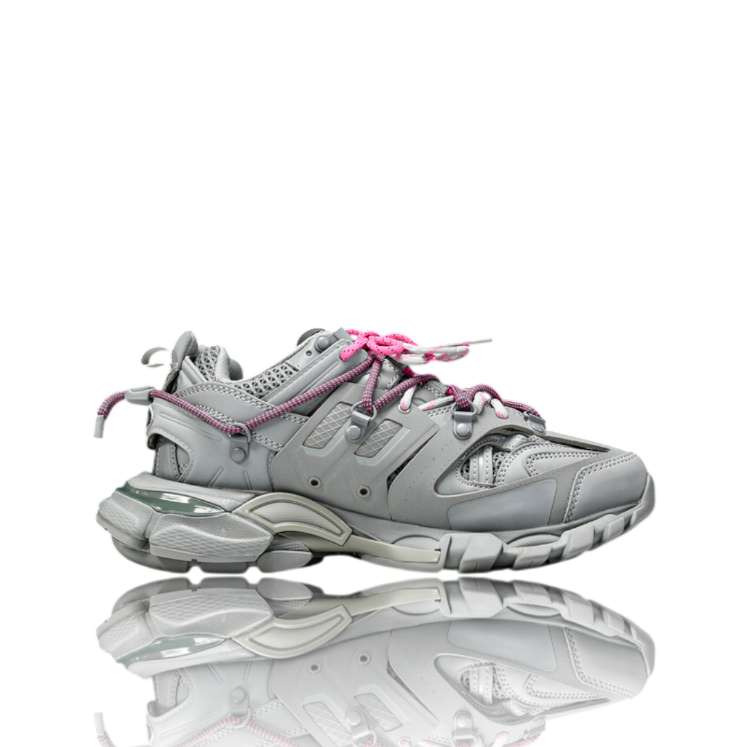 Track Trail Laces 'Grey Pink'
