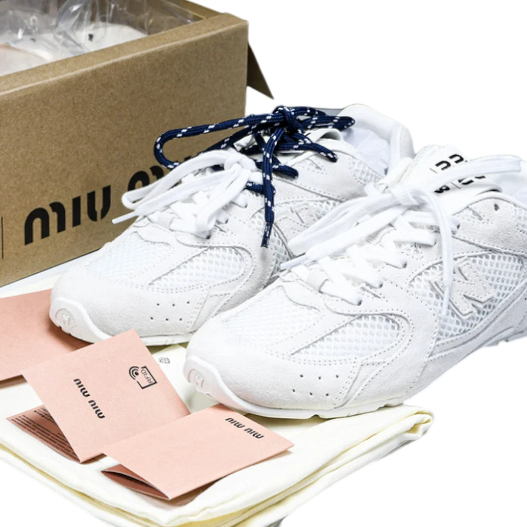 (CLEARANCE) NB 530 SL x  Miu Miu 'White'