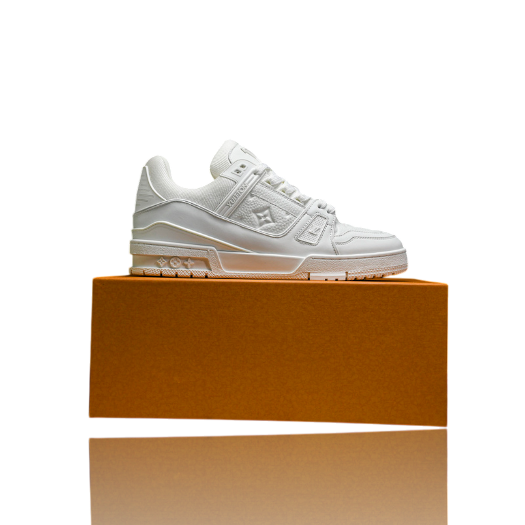 Louis Vuittоп Trainer Low 'White Embossed'