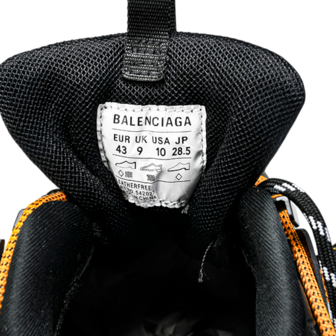 Track Trail Laces 'Black Orange'