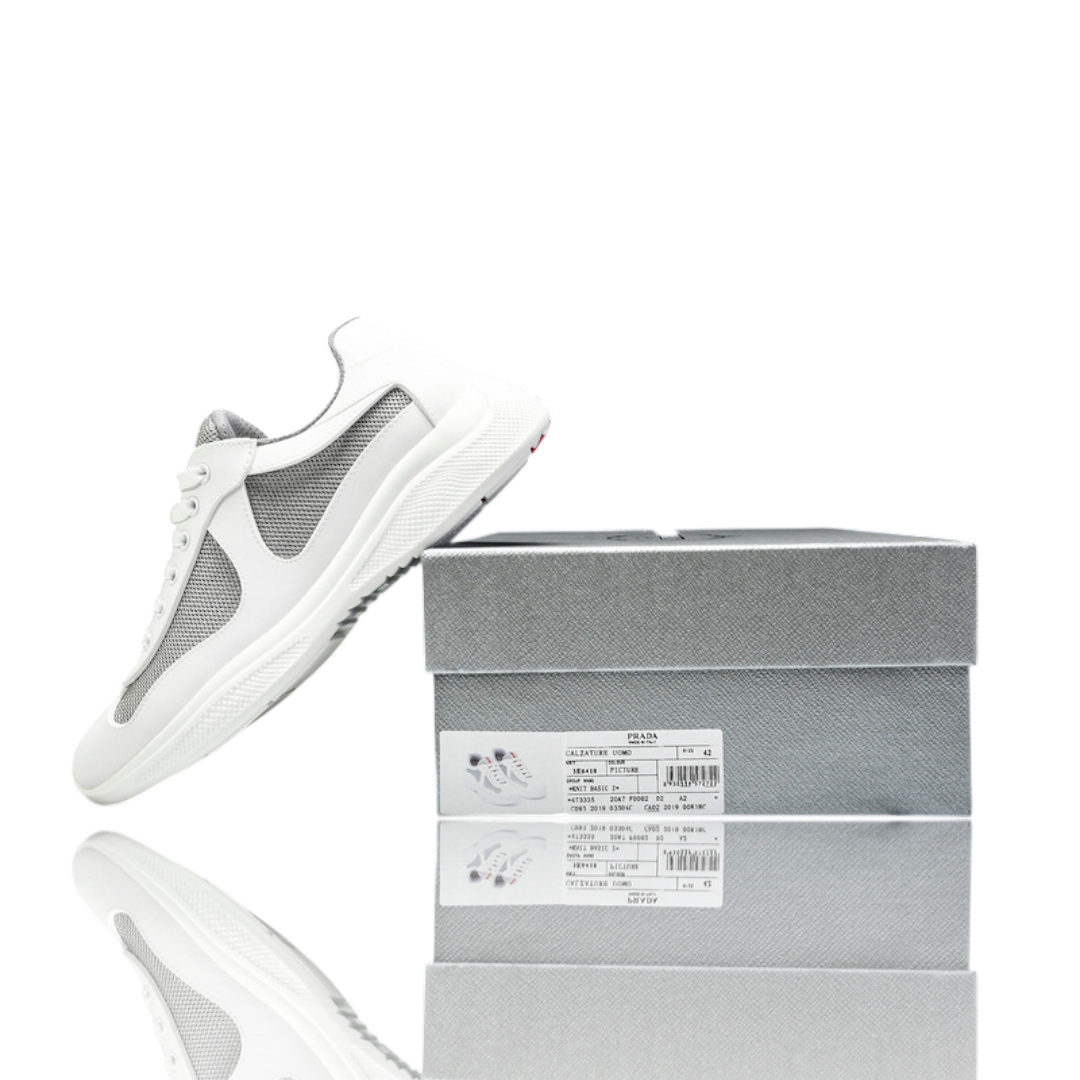 Prada America's Cup Soft Rubber 'White Grey'