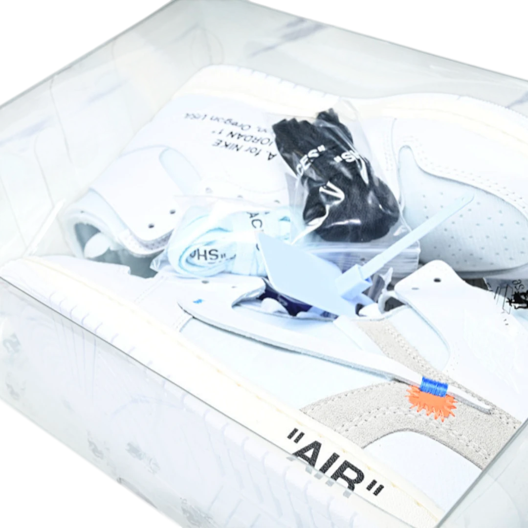 Off-White x AJ1 Retro High 'Alaska'