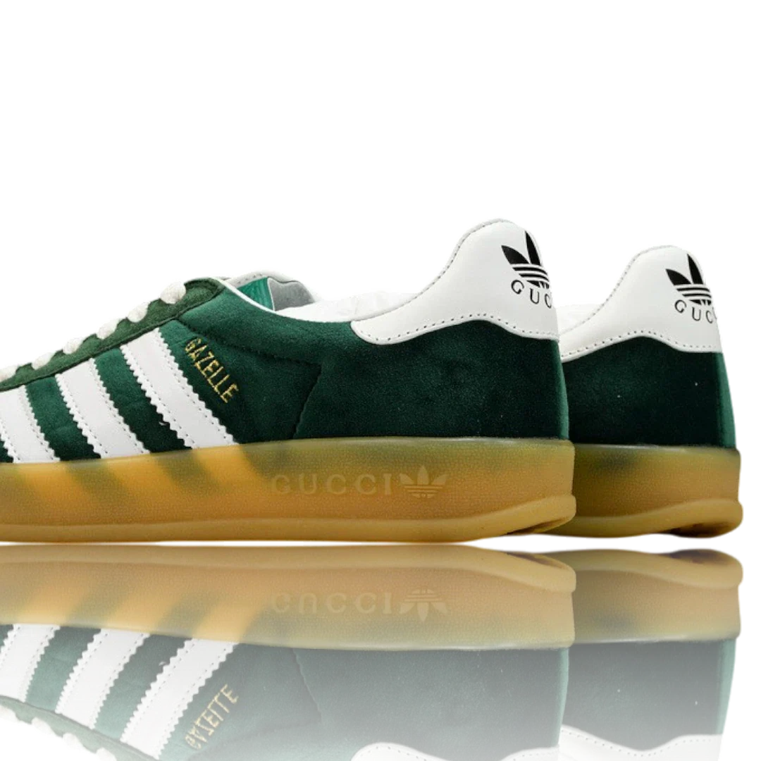 (CLEARANCE) Guссi x Gazelle 'Green Suede'