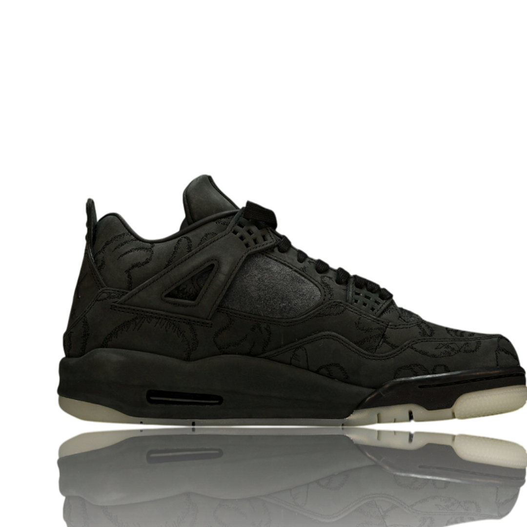 (CLEARANCE) KAWS x AJ4 Retro 'Black'