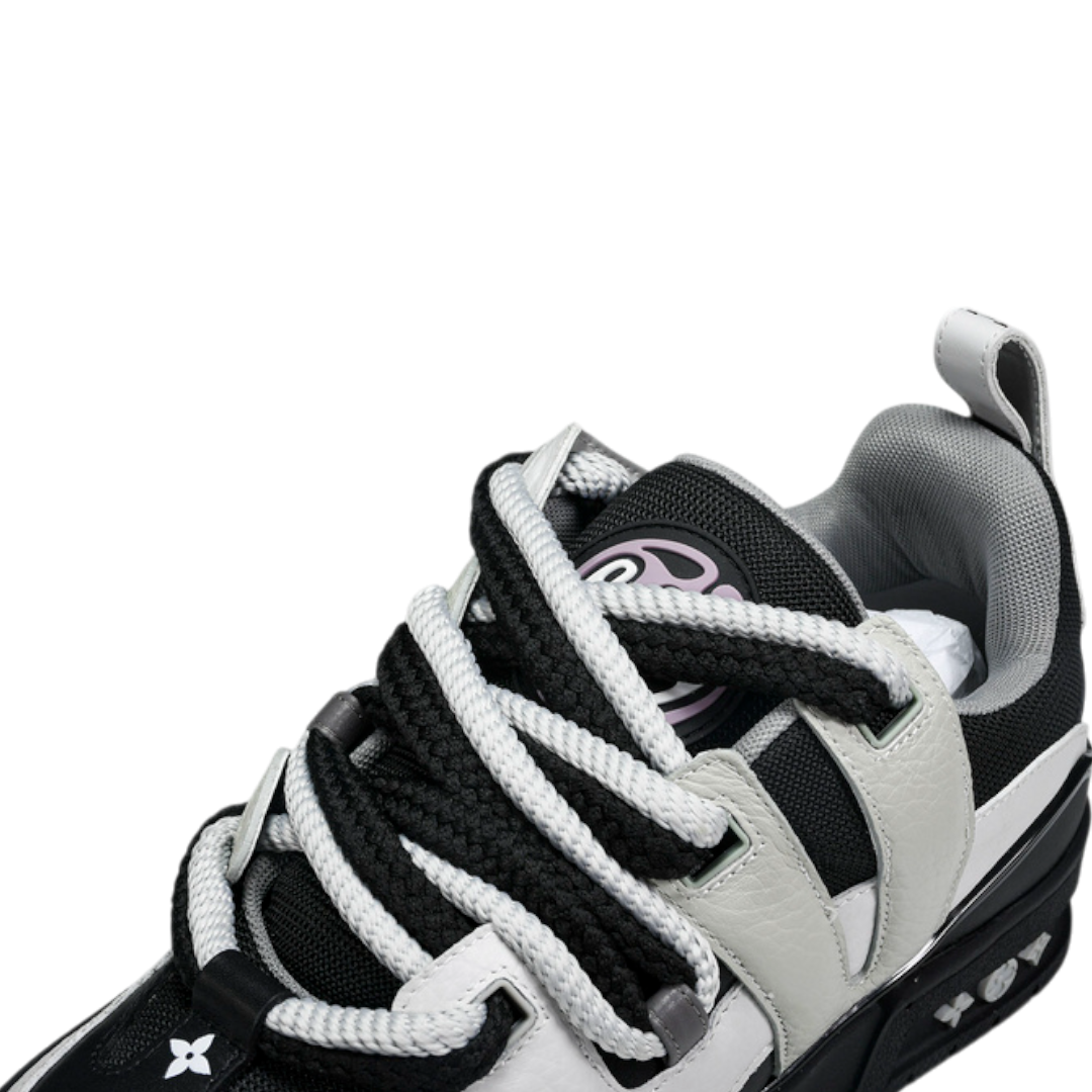 (CLEARANCE) Louis Vuittоп Skate Sneakers by KidSuper 'Black White'