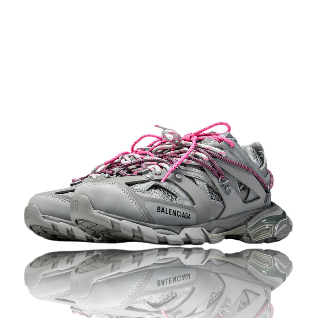 Track Trail Laces 'Grey Pink'