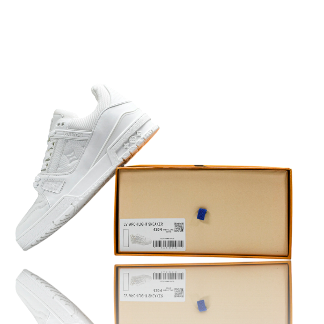 Louis Vuittоп Trainer Low 'White Embossed'