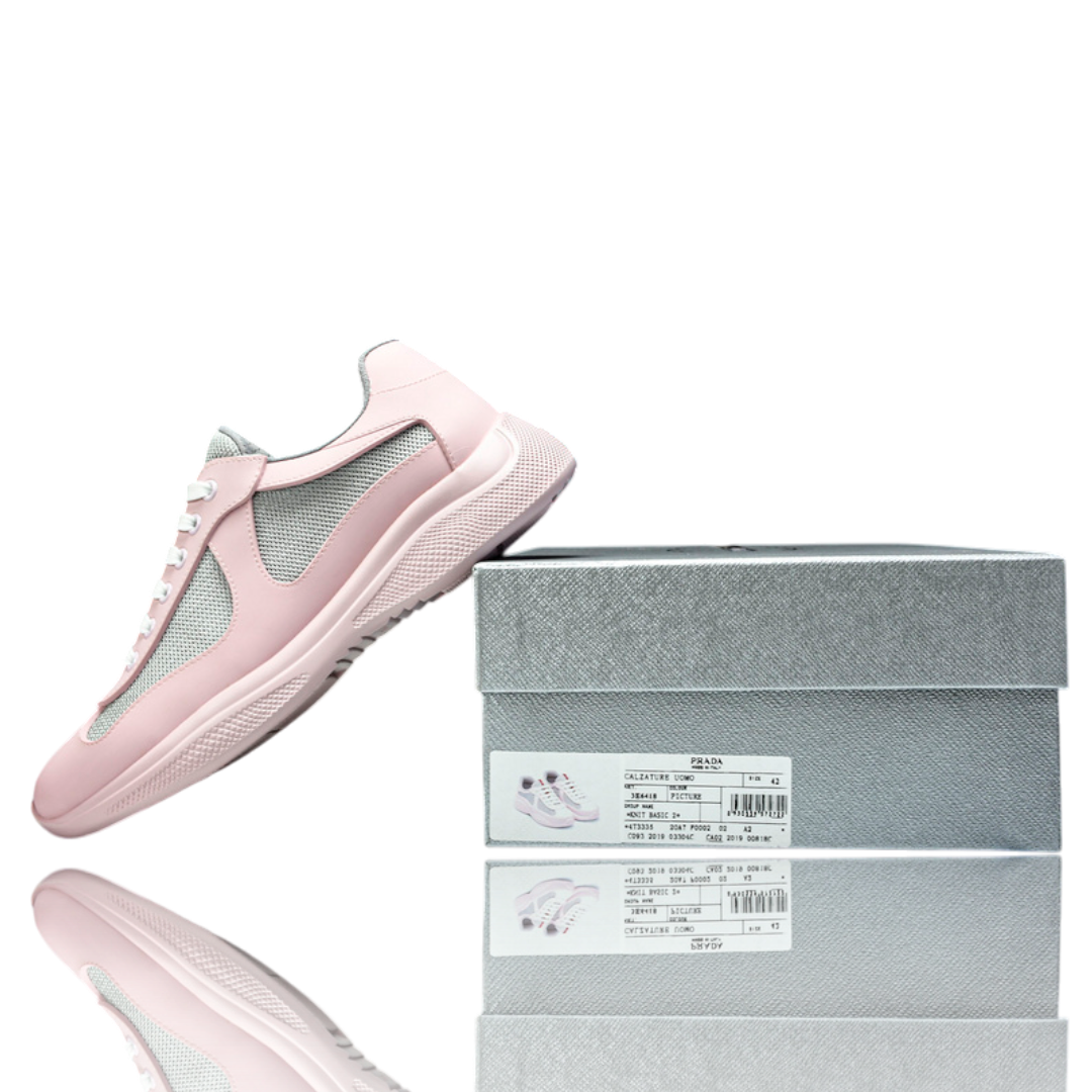 Prada America's Cup Soft Rubber 'Pink Grey'