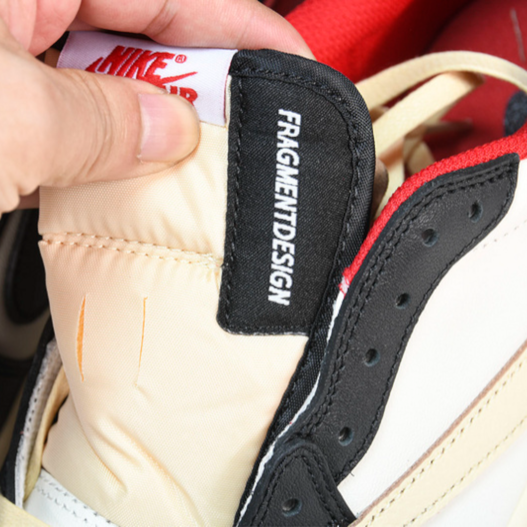 (Unreleased) Travis Scott x AJ1 Low OG Fragment 'Black Red'