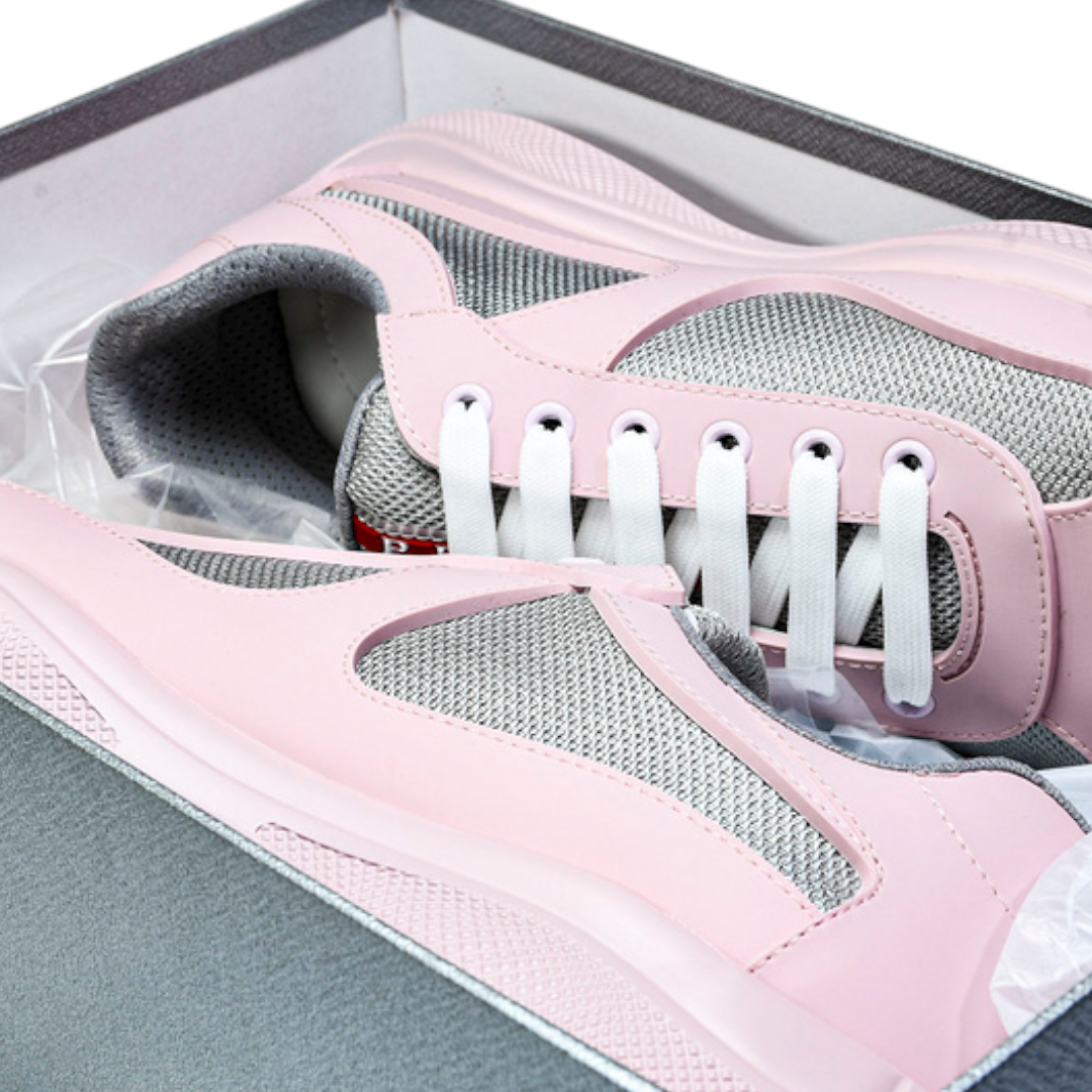 Prada America's Cup Soft Rubber 'Pink Grey'