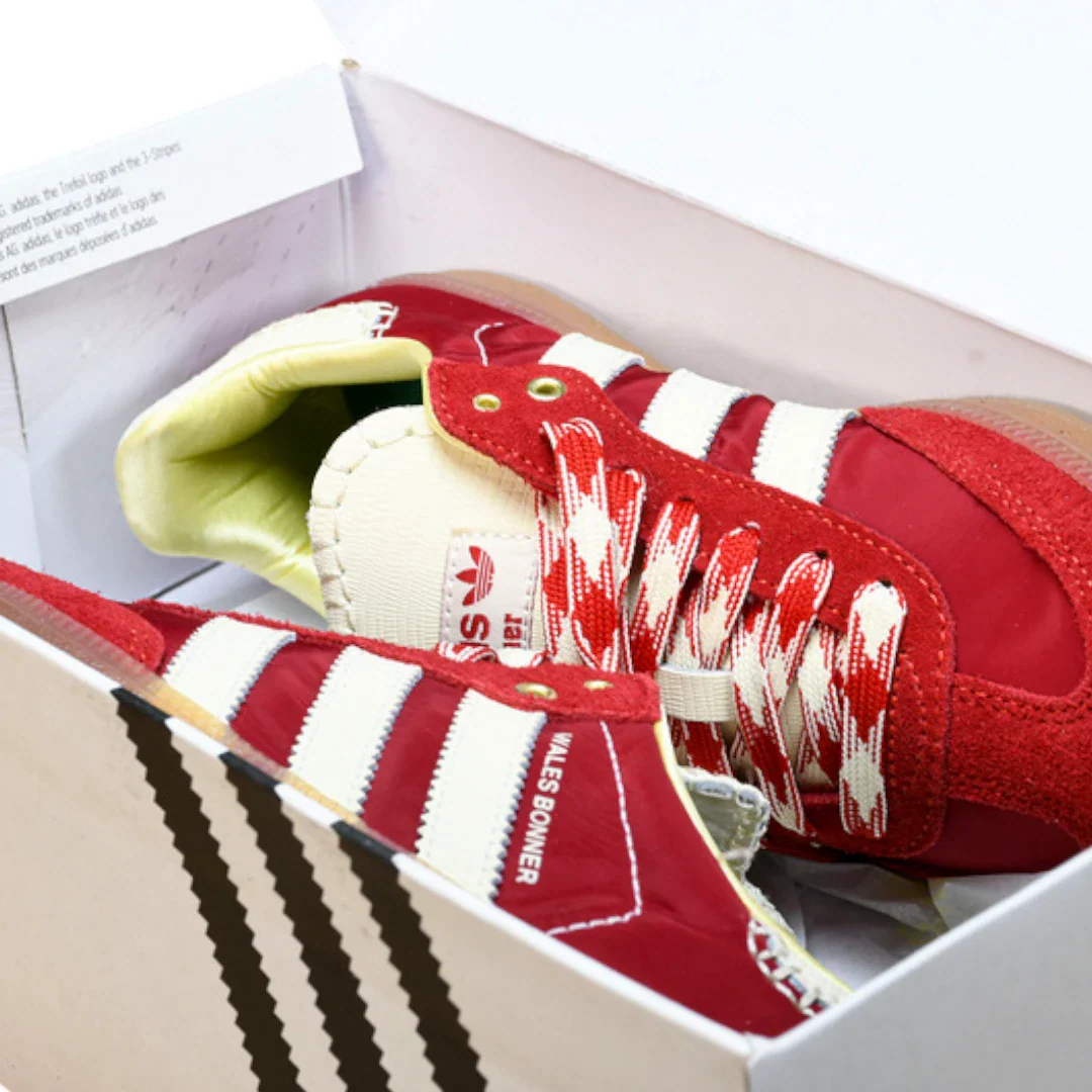 (CLEARANCE) Samba x Wales Bonner 'Red White'
