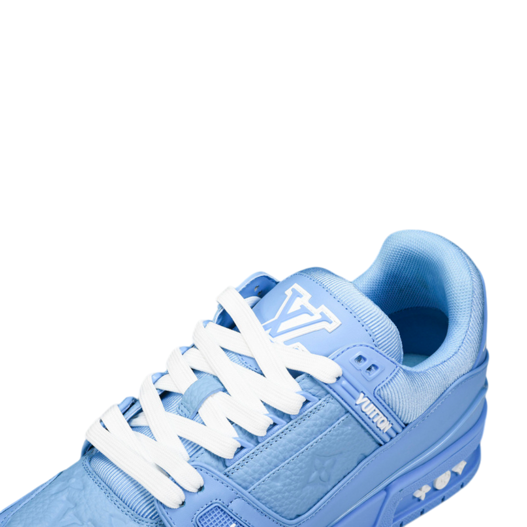 Louis Vuittоп Trainer Low 'Monogram Blue Embossed'