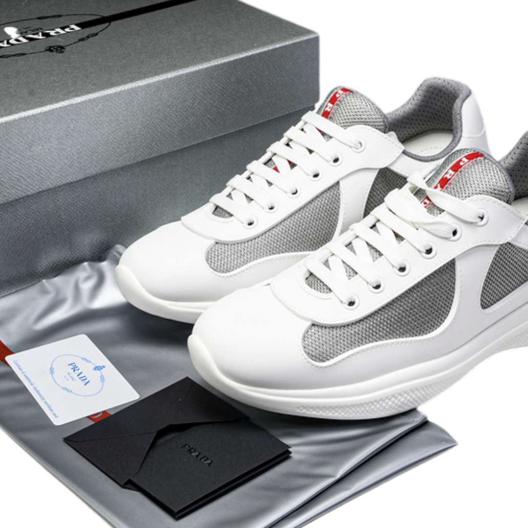 Prada America's Cup Soft Rubber 'White Grey'