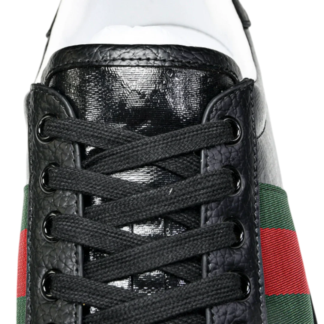 (CLEARANCE) Guссi Ace Web 'Black Monogram'