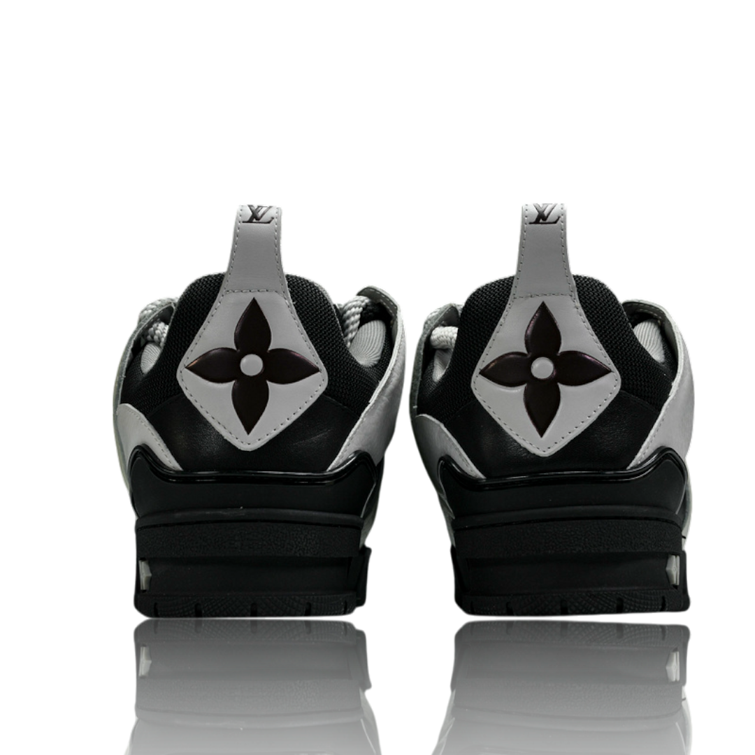(CLEARANCE) Louis Vuittоп Skate Sneakers by KidSuper 'Black White'