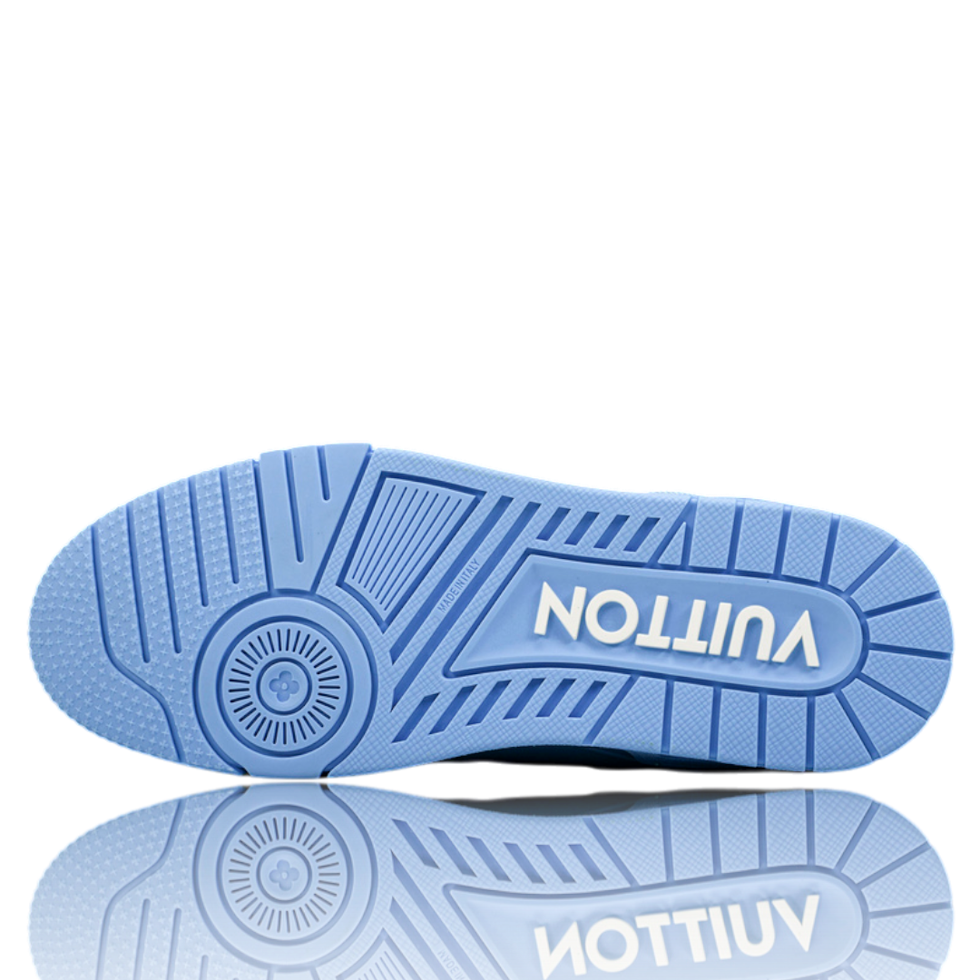Louis Vuittоп Trainer Low 'Monogram Blue Embossed'