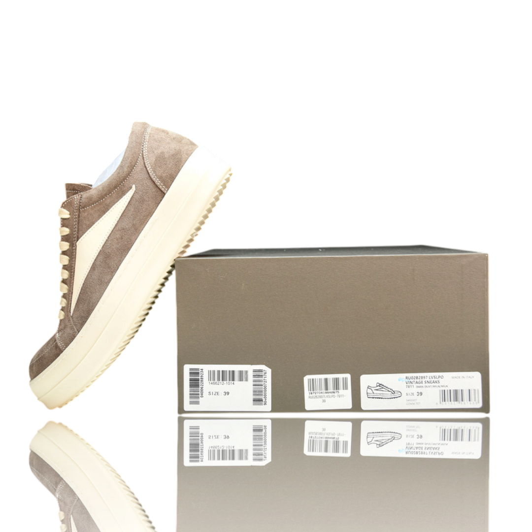 Rick Owens Vintage Sneaks 'Dark Dust'
