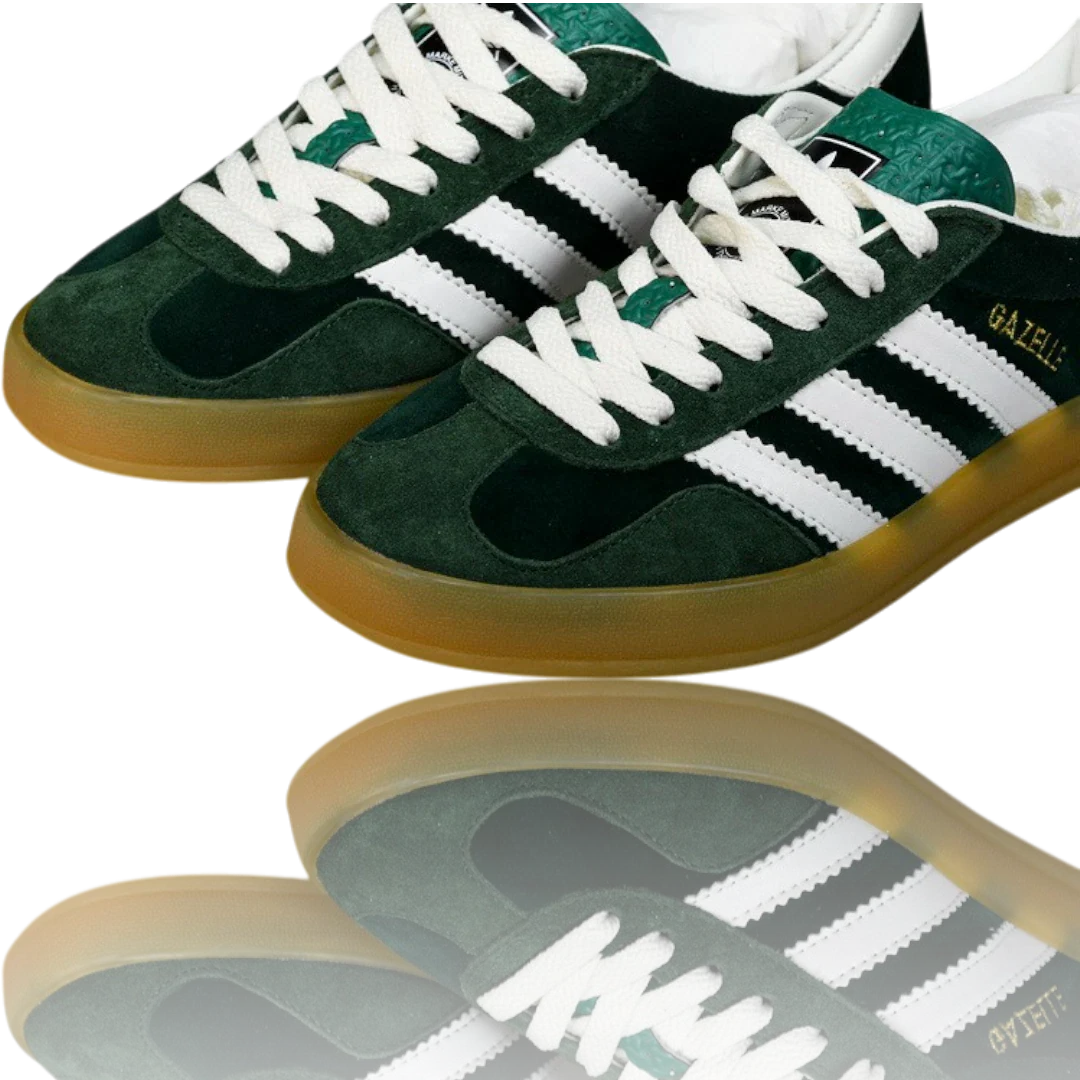 (CLEARANCE) Guссi x Gazelle 'Green Suede'