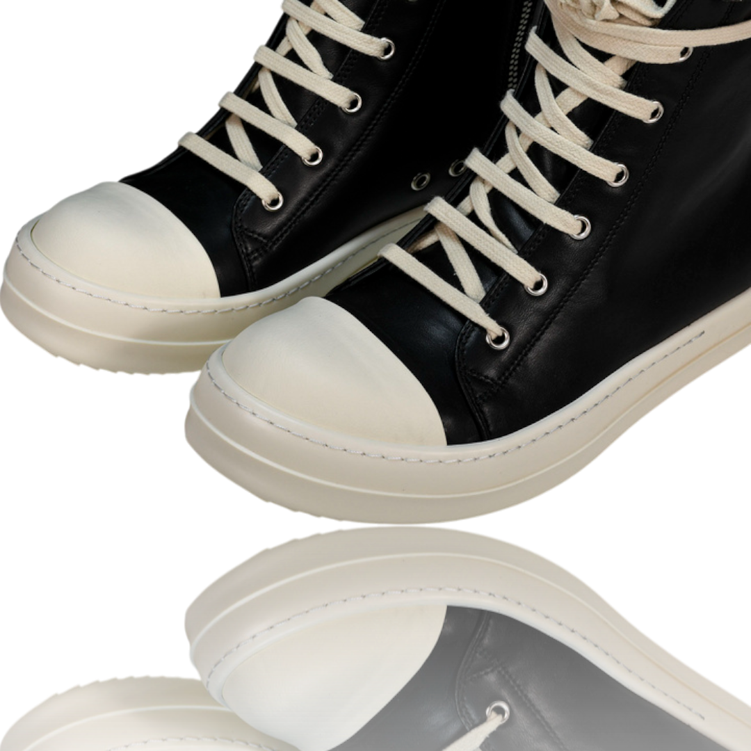 Rick Owens Ramones High EDFU 'Black Milk'