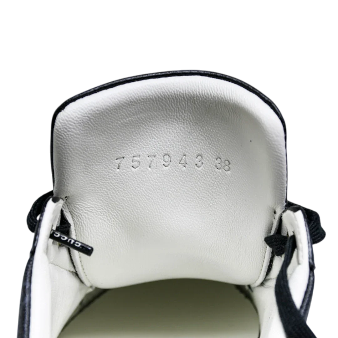 (CLEARANCE) Guссi Ace Web Monogram 'Black'