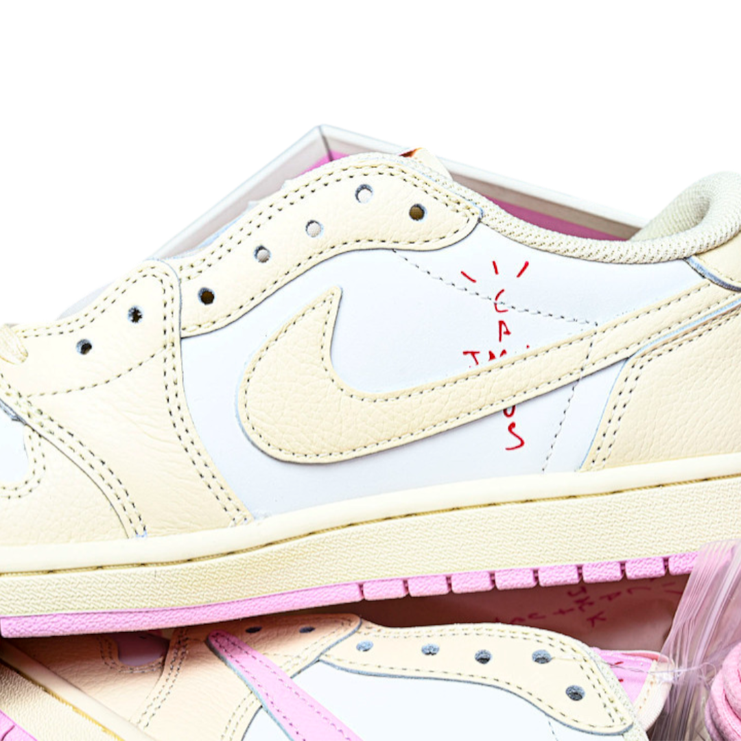 Travis Scott x AJ1 Low OG 'Muslin Shy Pink'